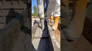 Watching Concrete Fill These Walls Is Satisfying