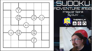 Sudoku Adventure #168 - Irregular Spiral by DJV