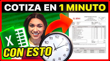 Sistema de cotización en Excel GRATIS