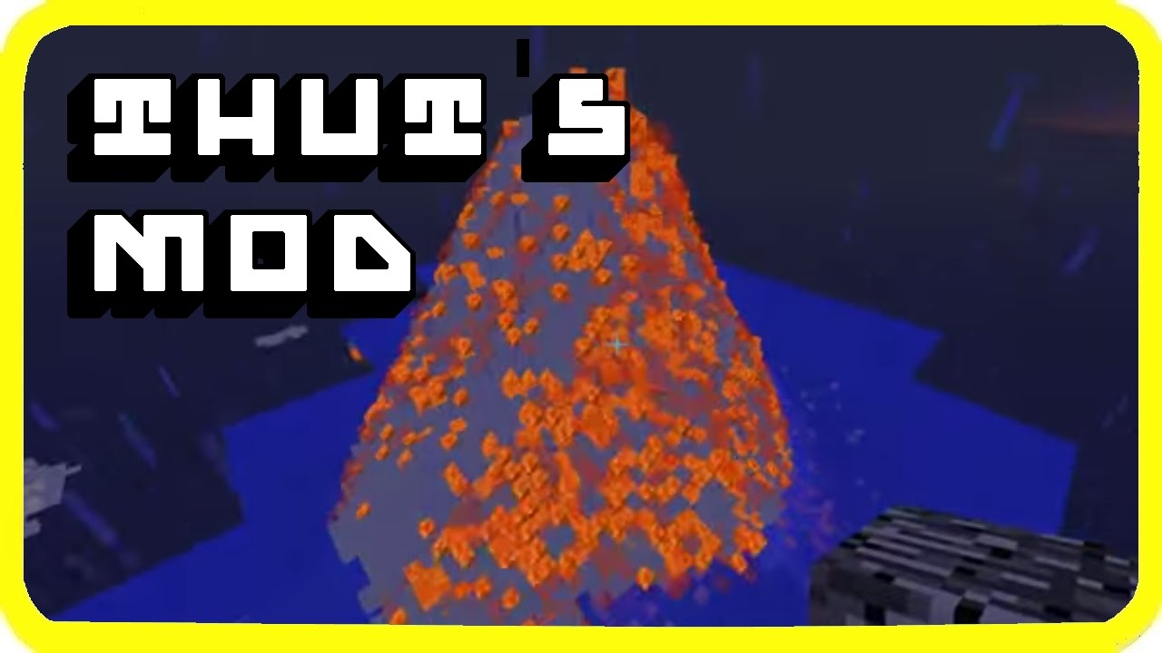 Minecraft [1.7.10]: Volcanoes, Elevators, and Concrete mod! | Thut's ...