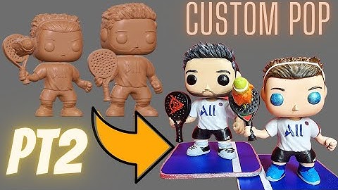 Custom funko pop 3d resin print and paint | pt 2 | personalized funko pop
