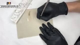 Hot Sale Pre-Shaped Microblading Practice Skin Latex Skin Pads No Need Ink Practice Mats