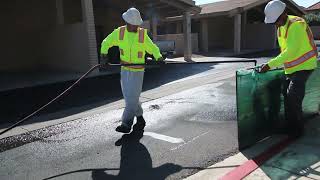 Can I drive on new asphalt?