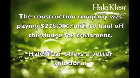 Drilling Solids Dewatering with HaloKlear