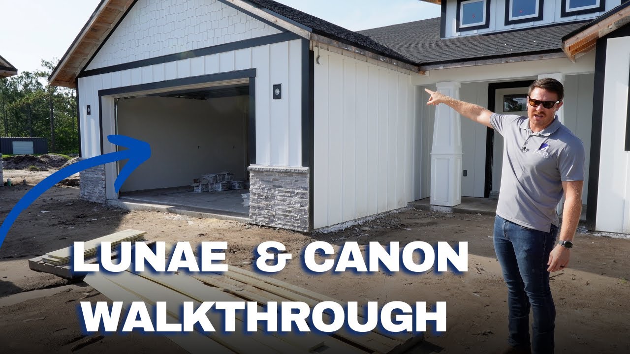 Обзор модельного дома Lunae & Canyon | Современная жизнь во Флориде от OLO Builders Orlando