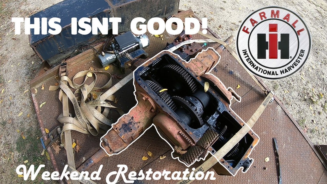 Farmall H Transmission Tear Down YouTube
