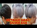 HOW TO ACHIEVE METALLIC ASH COLOR | Chading
