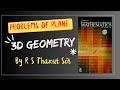 "Vec.& Cart.Equation of a Plane" #3d #maths #class12