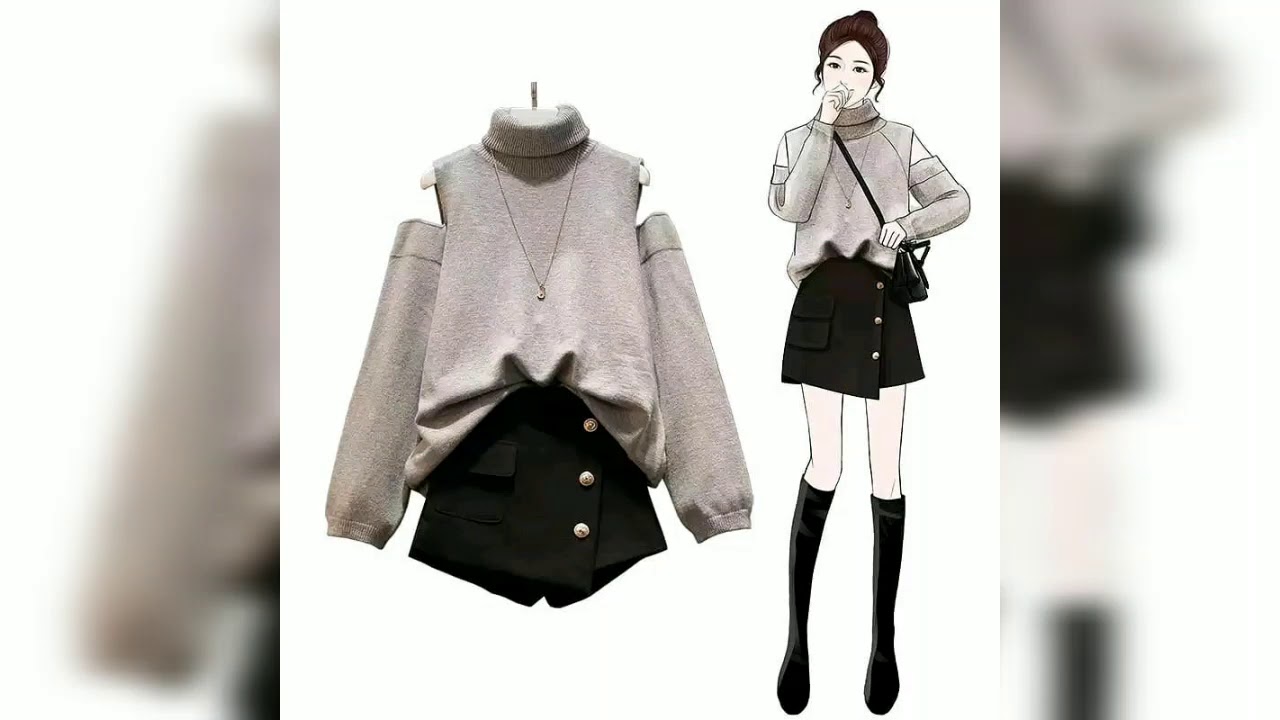 Korean fashion style (Cute) YouTube