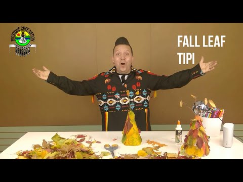 Fall leaf tipi