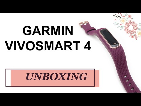 Garmin Vivosmart 4 Unboxing HD (010-01995-21)