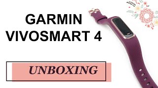 Garmin Vivosmart 4 Unboxing HD (010-01995-21)