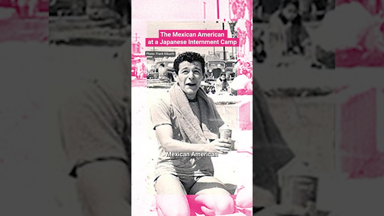 The Mexican American at a Japanese internment camp