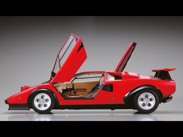 Lamboghini Countach 1,8 Scale build stages 68 to 70 #deagostini