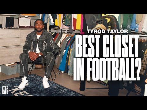 Inside Tyrod Taylor's Insane Closet | Closet Tour