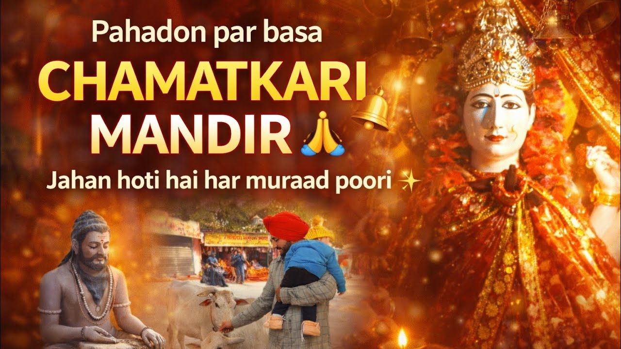 ⛰️Pahadon Me Basa Ek Chamatkari🛕Mandir|| 😇👉 Yahan Maangi Har Murad Hoti Hai Poori||✨