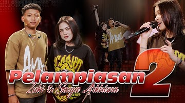 Sasya Arkhisna Ft Zaki - Pelampiasan 2 ( Official Live Music ) - Sa Music Rangkulen Aku Kekepen Aku