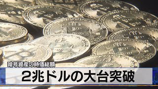 ２兆ドルの大台突破　暗号資産の時価総額（2021年4月07日）