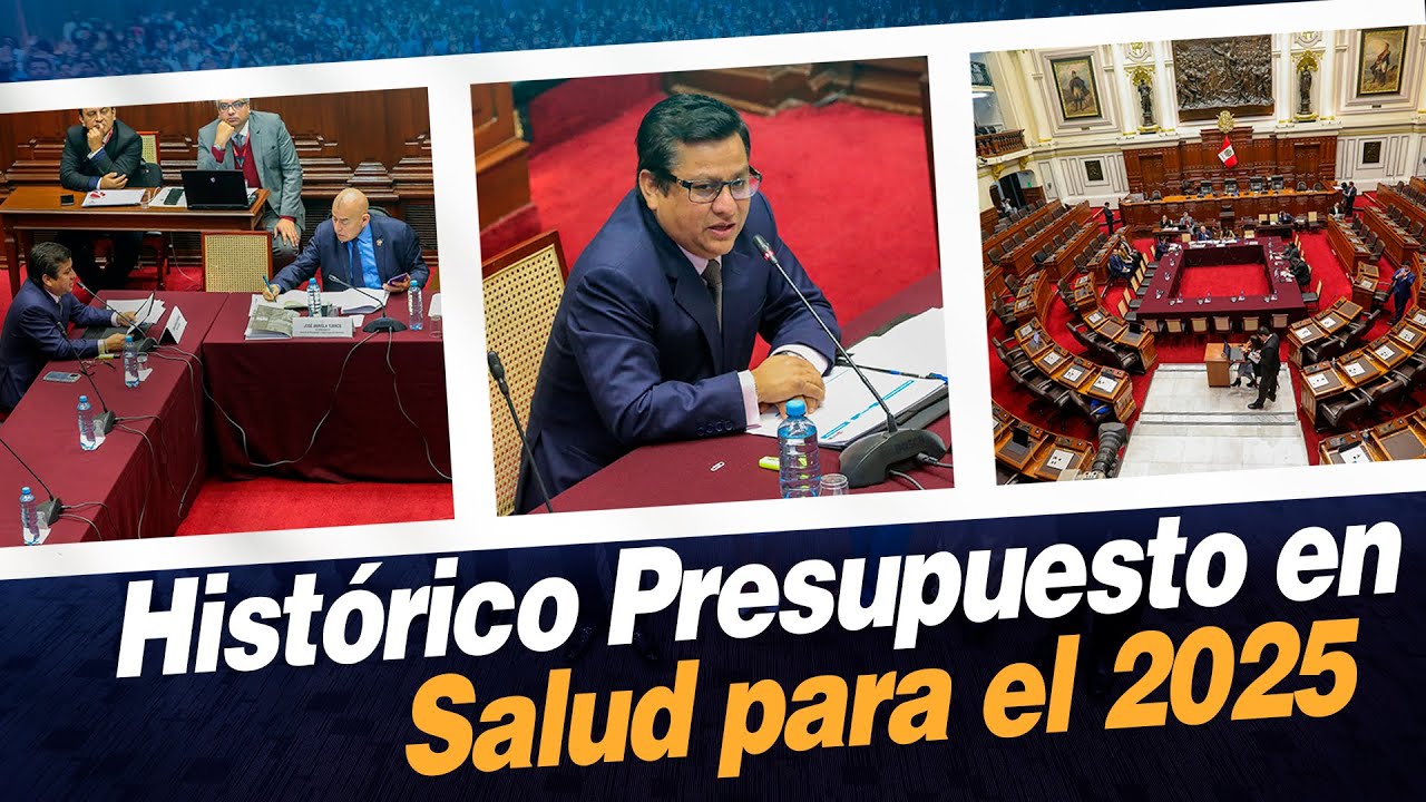 Sustentación del Presupuesto en Salud para el 2025 en el Congreso de la ...