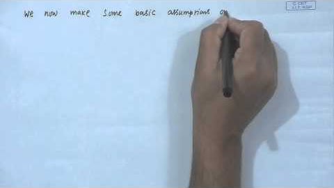 Mod-01 Lec-01 Lecture-01-Simple Linear Regression