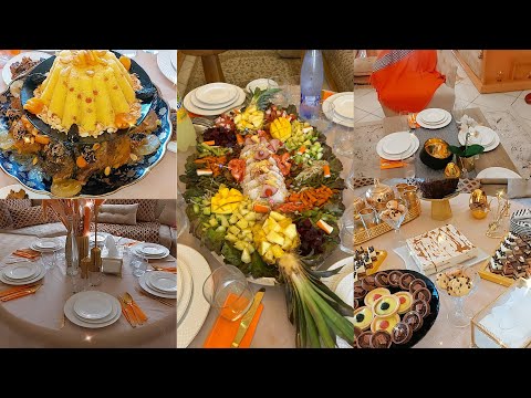 أجواء عيد الاضحى المبارك تجمعات عندي العائلة عراضة مغربية مئة بالمئة لضيوفي