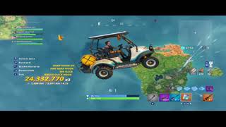 Fortnite golf cart glitch rift