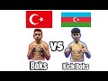 Trkye boks vs azerbaycan kck boks ok sert mati 