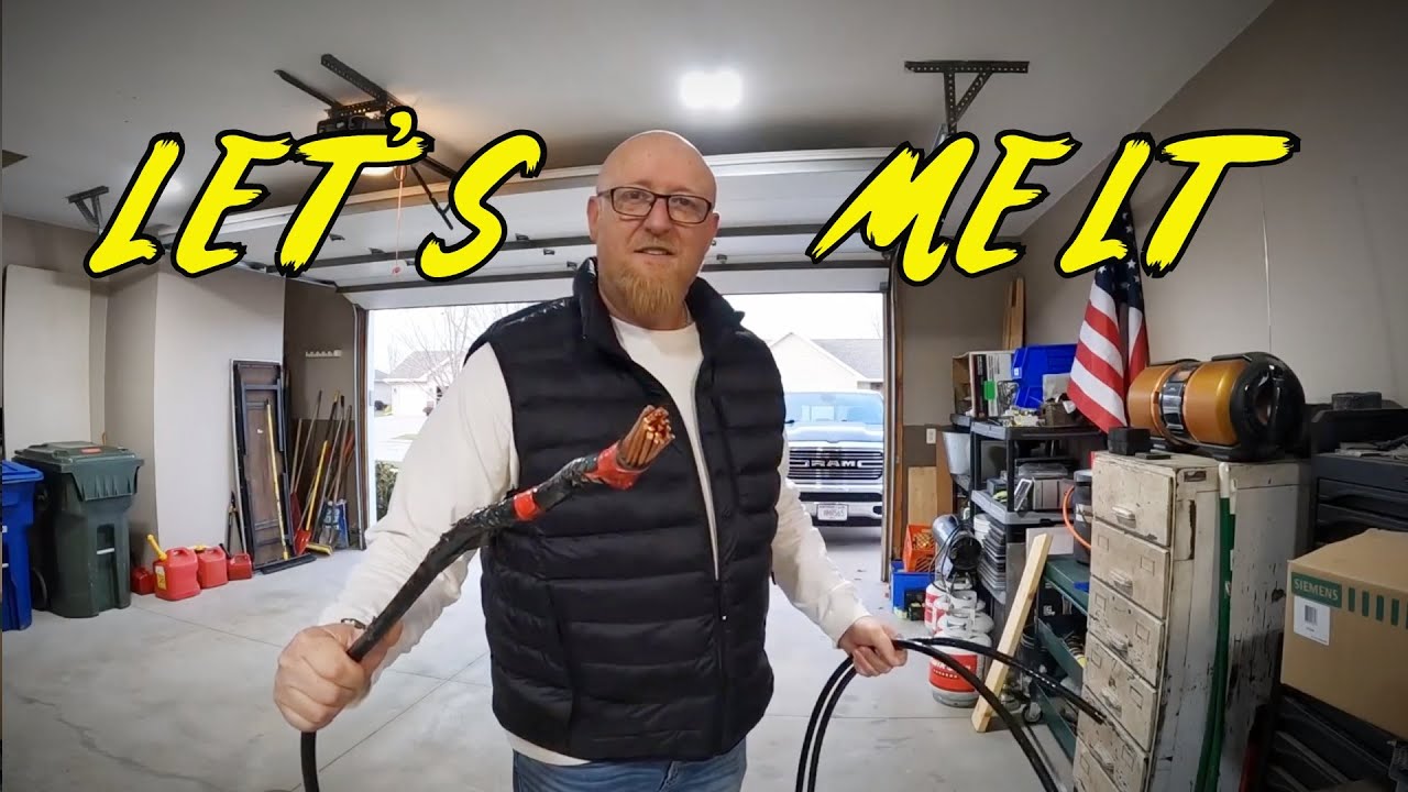 I Melted 4Gauge Copper Wire Into Bars and Rounds YouTube