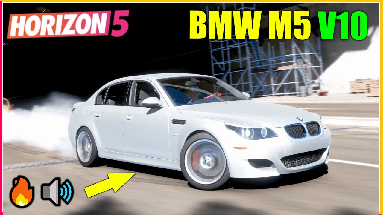 🔥 Forza Horizon 5 : BMW M5 V10 GAMEPLAY ! - YouTube