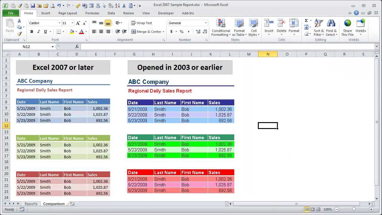 Excel 2007 Color Palette Conversion Tutorial - YouTube