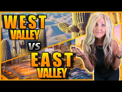 Vidéo: Les vallées Est et Ouest dans la région métropolitaine de Phoenix