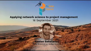 Applying network science to project management