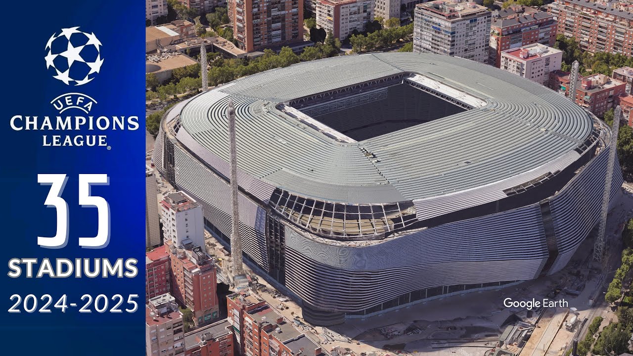 ⭐UEFA Champions League Stadiums⭐ ⚽🏆2024/25