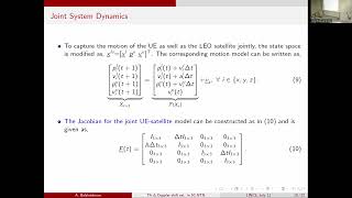 Timing advance and Doppler shift estimation in 5G NTN satellite networks