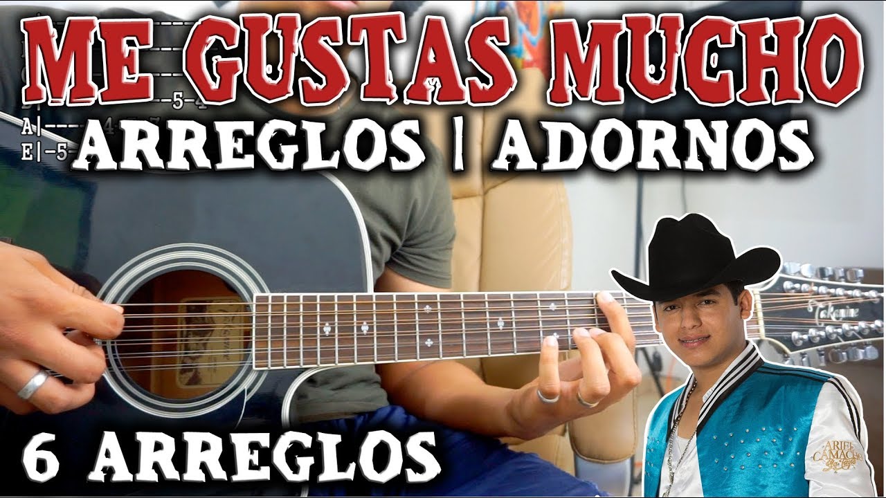 Tutorial | Me gustas mucho | Ariel camacho | Adornos | 6 Arreglos | TABS