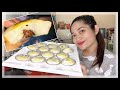 BAKED CHEESY PUTELLA - Puto + Chocolate Filling Using Pancake Mix | by MummaDunna