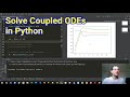 How to Solve Coupled Differential Equations ODEs in Python