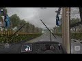 bus simulator indonashia ||heavy rain | Full Map tour #indonesiabussimulator
