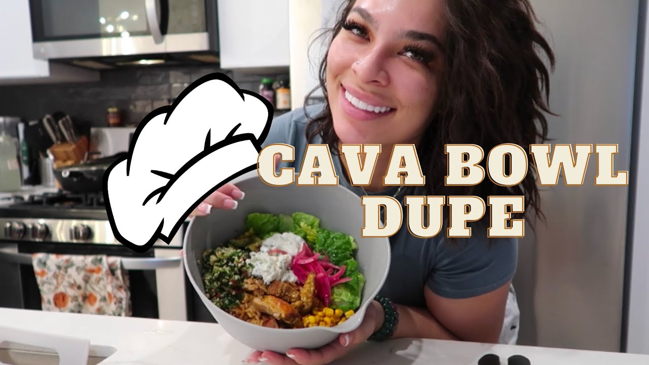 CAVA BOWL RECIPE USING TRADER JOES INGREDIENTS *DELICIOUS* YouTube