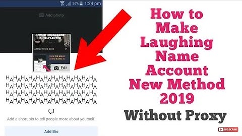 How to make invalid hahaha name facebook account without vpn 2019