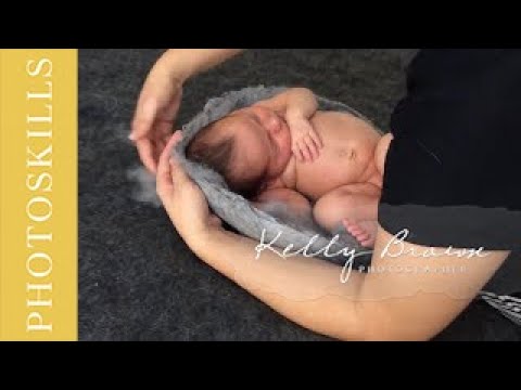 Creating a potential award print.  Newborn photography tutorial from concept to print.