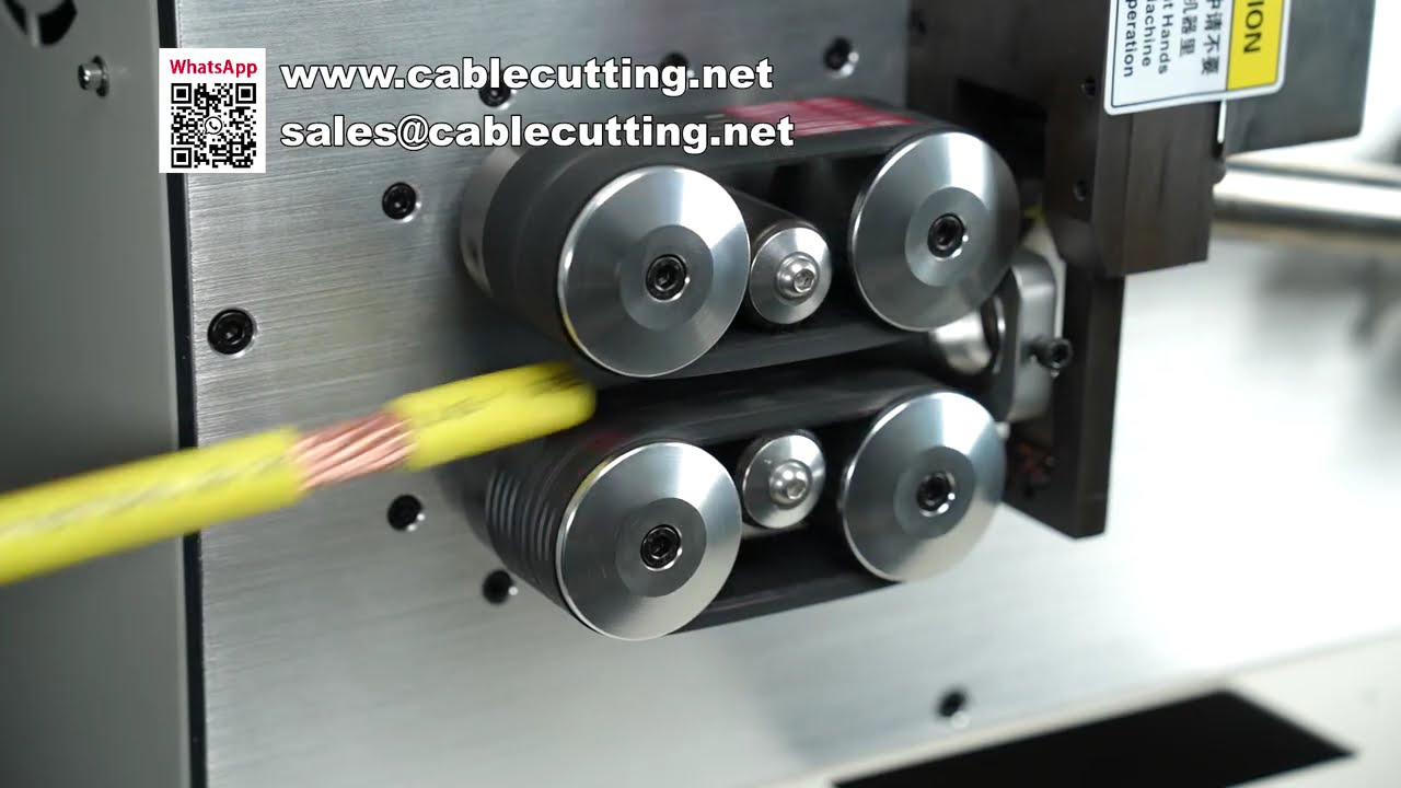 Automatic 95mm2 Heavy Duty Cable Stripping and Cutting Machine Stepper Motor MAX2-ST95