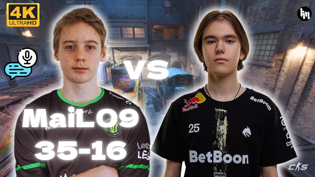 MaiL09 (35-16) vs donk (Train) | FACEIT 3440 Elo | Aug 24, 2025