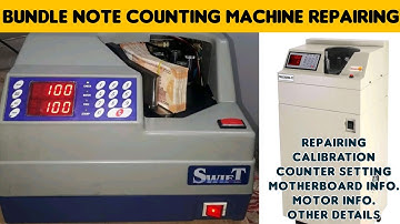 Bundle Note Counter Repairing | All Process | HD Video