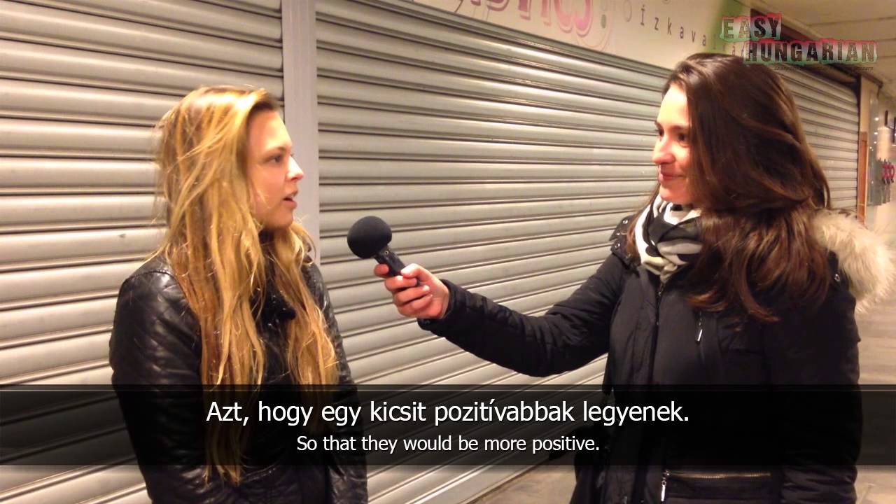 Easy Hungarian 2 - What would you do if you were almighty?