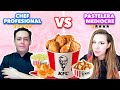 PASTEL HIPERREALISTA DE COMBO DE KFC 🍗. CHEF EXPERTO VS CHEF MEDIOCRE