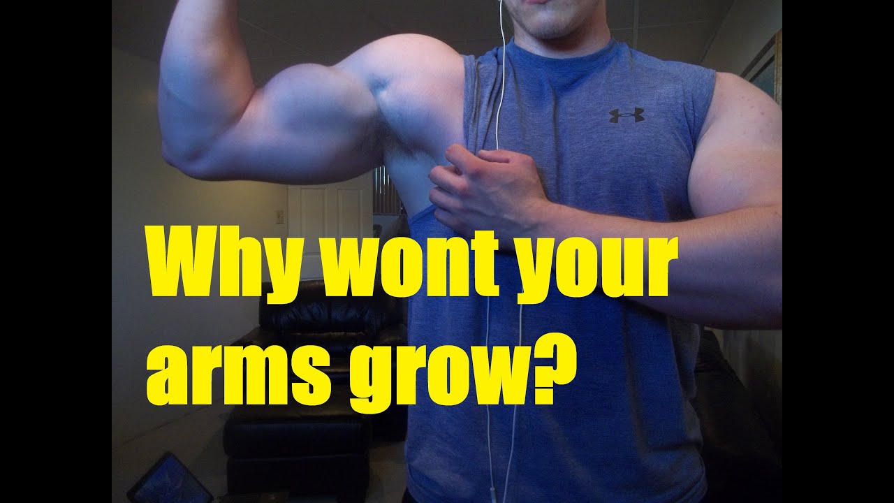 why wont my arms grow - YouTube