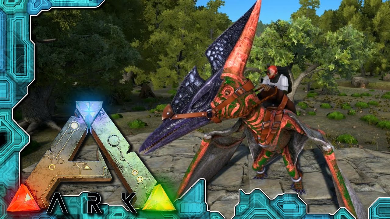 games people play Modded Ark: Survival Evolved ~ Ep 3 ~ Spawn House and New Ptera Tame!