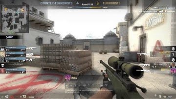 Dust 2 Awp Ace (CSGO Competitive Gameplay)