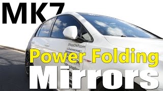 MK7 Power Folding Mirror DIY Install